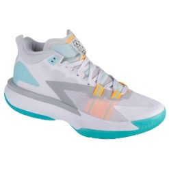 Buty koszykarskie męskie Nike Jordan Zion 1. Białe buty treningowe Nike, bez wzorów, z materiału, na fitness i siłownię. Za 541.00 zł.