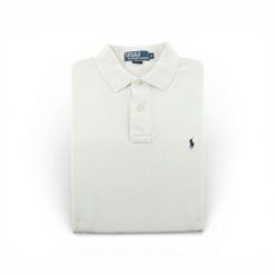 Second life - Męskie polo z krótkim rękawem - Stan bardzo dobry. Białe koszulki polo RALPH LAUREN, m, bez wzorów, bez kołnierzyka, bez ramiączek, na golfa. Za 127.76 zł.