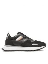 Boss Sneakersy Jonah Runn 50498280 Czarny. Czarne buty sportowe casual Boss, bez wzorów, ze skóry, bez zapięcia. Za 908.45 zł.
