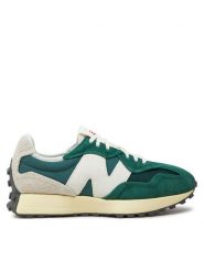 New Balance Sneakersy U327WRG Zielony. Zielone buty sportowe casual New Balance, bez wzorów, ze skóry, bez zapięcia. Za 359.99 zł.