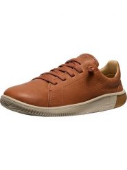 Keen Skórzane sneakersy "KNX" w kolorze jasnobrązowym rozmiar: 40. Brązowe buty sportowe casual Keen, bez wzorów, bez zapięcia. Za 202.50 zł.