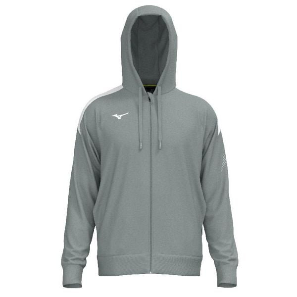 Bluza z kapturem Mizuno Team RB Track. Szare bluzy z kapturem Mizuno, l, bez wzorów, z materiału, z kapturem. Za 197.50 zł.