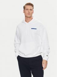 Lacoste Bluza SH6533 Biały Loose Fit. Białe bluzy LACOSTE, m, bez wzorów, z bawełny, bez kaptura. Za 479.99 zł.