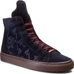 Sneakersy KAZAR - Carlos 27370-02-19 Granat. Niebieskie buty sportowe casual marki Kazar, z gumy. W wyprzedaży za 319.00 zł.