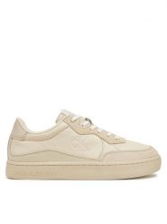 Calvin Klein Jeans Sneakersy Classic Cupsole Mg Wmm YM0YM01153 Beżowy. Brązowe buty sportowe casual Calvin Klein Jeans, bez wzorów, z jeansu, bez zapięcia. Za 279.99 zł.