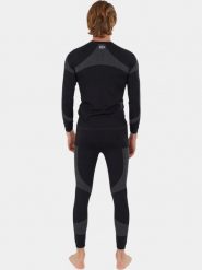 Zestaw Bielizny Technicznej Męski Fundango Seamless. Czarne bielizna termoaktywna Fundango, na zimę, m, bez wzorów, z materiału, bez ramiączek, do biegania. Za 249.00 zł.