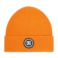 Czapka DC Shoes. Brązowe czapki zimowe DC Shoes, bez wzorów. Za 69.99 zł.