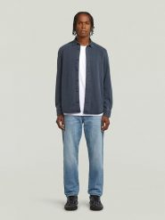 G-Star Koszula w kolorze niebieskoszarym rozmiar: XXL. Niebieskie koszule G-Star, xxl, bez wzorów, bez kołnierzyka, bez ramiączek. Za 204.45 zł.