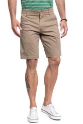 LEE COMFORT SHORT XM KHAKI L71ZPB08 112119599. Brązowe szorty Lee, l, bez wzorów, z materiału. Za 169.99 zł.