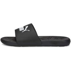 Klapki basenowe dla dorosłych Puma Cool Cat 2.0. Białe klapki Puma, z materiału. Za 79.00 zł.