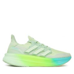 Buty do biegania adidas. Zielone buty do biegania Adidas, bez wzorów, bez zapięcia, do biegania. Za 649.99 zł.