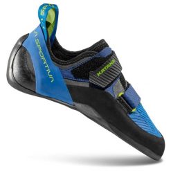 Buty wspinaczkowe męskie La Sportiva Katana. Niebieskie buty turystyczne La Sportiva, bez wzorów, z materiału, bez zapięcia, outdoorowe. Za 629.99 zł.
