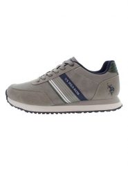 U.S. Polo Assn. Sneakersy w kolorze szarym rozmiar: 43. Szare buty sportowe casual U.S. Polo Assn., bez wzorów, bez zapięcia. Za 223.46 zł.