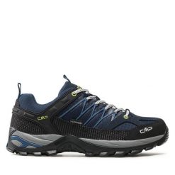 Trekkingi CMP. Niebieskie buty trekkingowe CMP, bez wzorów, bez zapięcia. Za 279.99 zł.