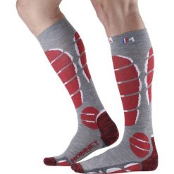 Skarpetki Monnet X-Light. Czerwone skarpety MONNET, bez wzorów. Za 202.50 zł.