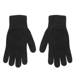 Rękawiczki Męskie Barbour. Czarne rękawiczki Barbour, bez wzorów, z dzianiny. Za 169.99 zł.