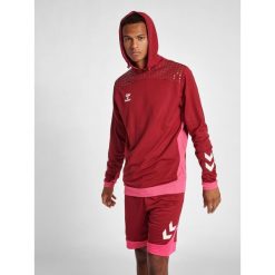 Bluza z kapturem Hummel hmlLEAD poly. Czerwone bluzy z kapturem Hummel, xl, bez wzorów, z polaru, z kapturem. Za 228.55 zł.
