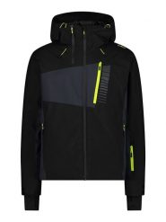 CMP Kurtka narciarska w kolorze czarno-granatowym rozmiar: 52. Czarne kurtki outdoor i hardshell CMP, bez wzorów, bez kaptura. Za 482.03 zł.
