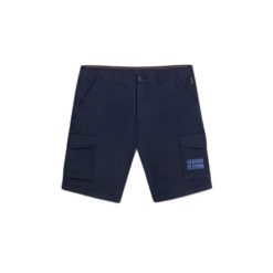 Szorty bermudzkie Napapijri N-Horton. Niebieskie szorty Napapijri, m, z aplikacjami. W wyprzedaży za 331.00 zł.