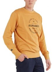 Bluza męska Fundango Warren. Żółte bluzy bez kaptura Fundango, l, bez wzorów, z bawełny, bez kaptura. Za 299.00 zł.
