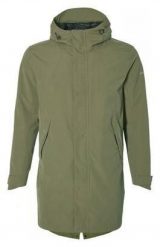Męska kurtka przeciwdeszczowa Mosse. Zielone kurtki BASIL, m, z aplikacjami, z materiału, bez kaptura. Za 488.90 zł.