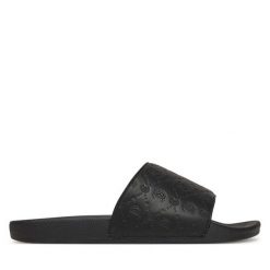 Klapki Just Cavalli. Czarne klapki Just Cavalli. Za 219.99 zł.
