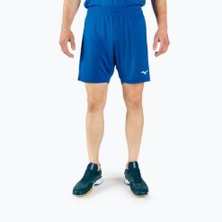 Spodenki treningowe męskie Mizuno Soukyu. Białe krótkie spodenki sportowe Mizuno, m, bez wzorów, z materiału. Za 29.99 zł.