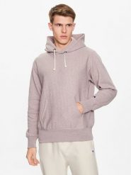 Champion Bluza 218800 Beżowy Regular Fit. Brązowe bluzy Champion, m, bez wzorów, z bawełny, bez kaptura. Za 519.99 zł.