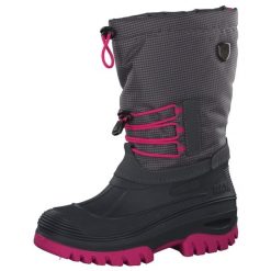 Śniegowce juniorskie CMP Ahto Snowboots Wp. Szare śniegowce CMP, bez zapięcia. Za 259.99 zł.
