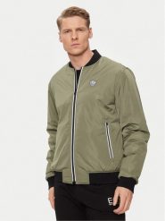 EA7 Emporio Armani Kurtka bomber 8NPB12 PN7LZ 1846 Zielony Regular Fit. Zielone kurtki EA7 Emporio Armani, m, bez wzorów, z syntetyku, bez kaptura. Za 579.99 zł.