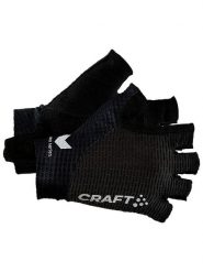 Craft Rękawiczki kolarskie "Pro Nano Glove" w kolorze czarnym rozmiar: S. Czarne rękawiczki Craft, bez wzorów, z tkaniny. Za 96.37 zł.
