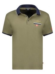 Canadian Peak Koszulka polo w kolorze khaki rozmiar: S. Brązowe koszulki polo Canadian Peak, s, bez wzorów, z bawełny, bez kołnierzyka, bez ramiączek. Za 92.42 zł.