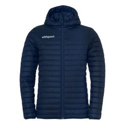 Kurtka z kapturem Uhlsport Essential Ultra Lite. Czarne kurtki Uhlsport, bez wzorów, z kapturem. W wyprzedaży za 341.50 zł.