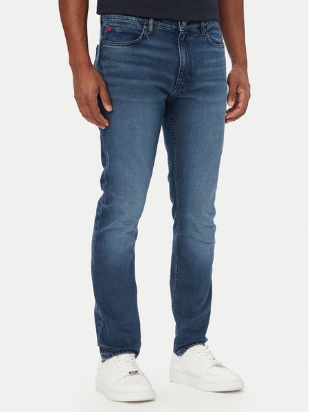 HUGO Jeansy HUGO 734 50561246 Niebieski Extra Slim Fit. Niebieskie jeansy Hugo, m. Za 449.99 zł.