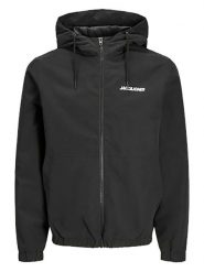 Jack & Jones Kurtka przejściowa w kolorze czarnym rozmiar: M. Czarne kurtki Jack & Jones, m, bez wzorów, bez kaptura. Za 123.82 zł.