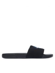 Calvin Klein Klapki Ee Slide Cv YM0YM01393 Czarny. Czarne klapki CALVIN KLEIN, z materiału. Za 169.99 zł.