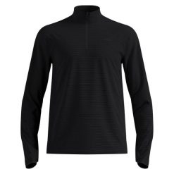 Pull de sport Odlo Mid Layer 1/2 Zip Essential Thermal. Czarne bielizna termoaktywna ODLO, l, bez wzorów, z materiału, bez ramiączek, do biegania. Za 341.80 zł.