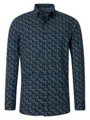 CASAMODA Koszula - Casual fit - w kolorze granatowym rozmiar: M. Niebieskie koszule CASAMODA, m, bez wzorów, z bawełny, bez kołnierzyka, bez ramiączek. Za 130.99 zł.