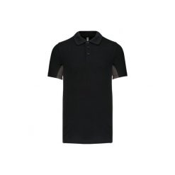 Polo Kariban Flag. Czarne koszulki polo KARIBAN, m, bez wzorów, z dzianiny, bez kołnierzyka, bez ramiączek. Za 141.00 zł.