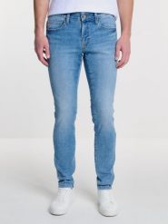 Jeansy męskie skinny jasnoniebieskie Deric 238. Niebieskie jeansy BIG STAR, l, z obniżonym stanem. W wyprzedaży za 249.99 zł.