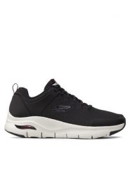Skechers Sneakersy Titan 232200/BKW Czarny. Czarne buty sportowe casual Skechers, bez wzorów, z materiału, bez zapięcia. Za 249.99 zł.