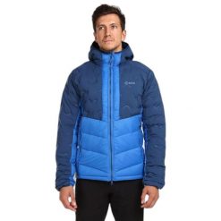 Kurtka puchowa Kilpi Tevery. Niebieskie kurtki narciarskie i snowboardowe Kilpi, xl, bez wzorów, z puchu, narciarskie, primaloft. Za 680.25 zł.