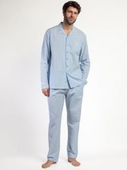 Admas Piżama "Admas home" w kolorze błękitnym rozmiar: XL. Niebieskie piżamy admas, xl, bez wzorów, z bawełny, bez ramiączek. Za 165.99 zł.