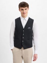Finshley & Harding kamizelka garniturowa Mężczyźni Modern Fit szary, 44. Szare garnitury Finshley & Harding, m, bez wzorów. Za 159.95 zł.