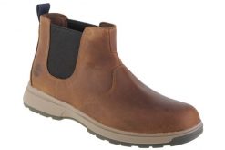 Sztyblety męskie, Timberland Atwells Ave Chelsea. Brązowe sztyblety Timberland, bez wzorów, z materiału, bez obcasa, bez zapięcia. Za 549.99 zł.