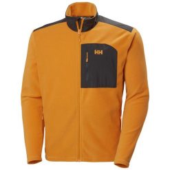 Kurtka polarowa Helly Hansen Daybreaker. Brązowe kurtki Helly Hansen, bez wzorów, z polaru, bez kaptura. Za 408.00 zł.