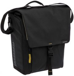 Torba na bagażnik Newlooxs Tulum 16L. Czarne torby na ramię NEW LOOXS, bez wzorów, z materiału, na ramię, duże, bez dodatków. Za 350.95 zł.