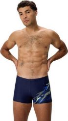 Spodenki pływackie męskie Speedo Medley Logo Aquashort. Niebieskie krótkie spodenki sportowe Speedo, m, bez wzorów. Za 135.99 zł.