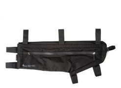 Torba sakwa rowerowa na ramę Acepac Zip Frame Bag MKIII M. Czarne torby na ramię ACEPAC, bez wzorów, z materiału, bez dodatków. Za 341.00 zł.