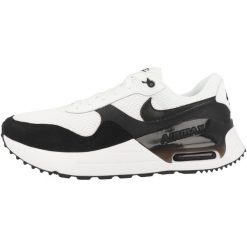 Buty do chodzenia męskie Nike Air Max Systm. Białe buty sportowe casual Nike, bez wzorów, z materiału, bez zapięcia, nike air max. Za 592.00 zł.